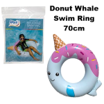Aquanautics Donut Whale Swim Ring 70cm